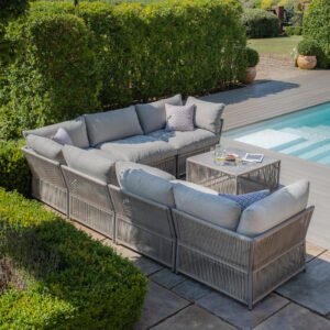 Alternative view of Maldives Rope Weave Large Corner Sofa Set